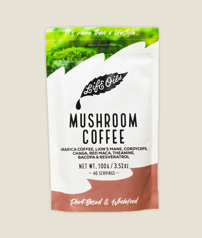 Mushroom coffee