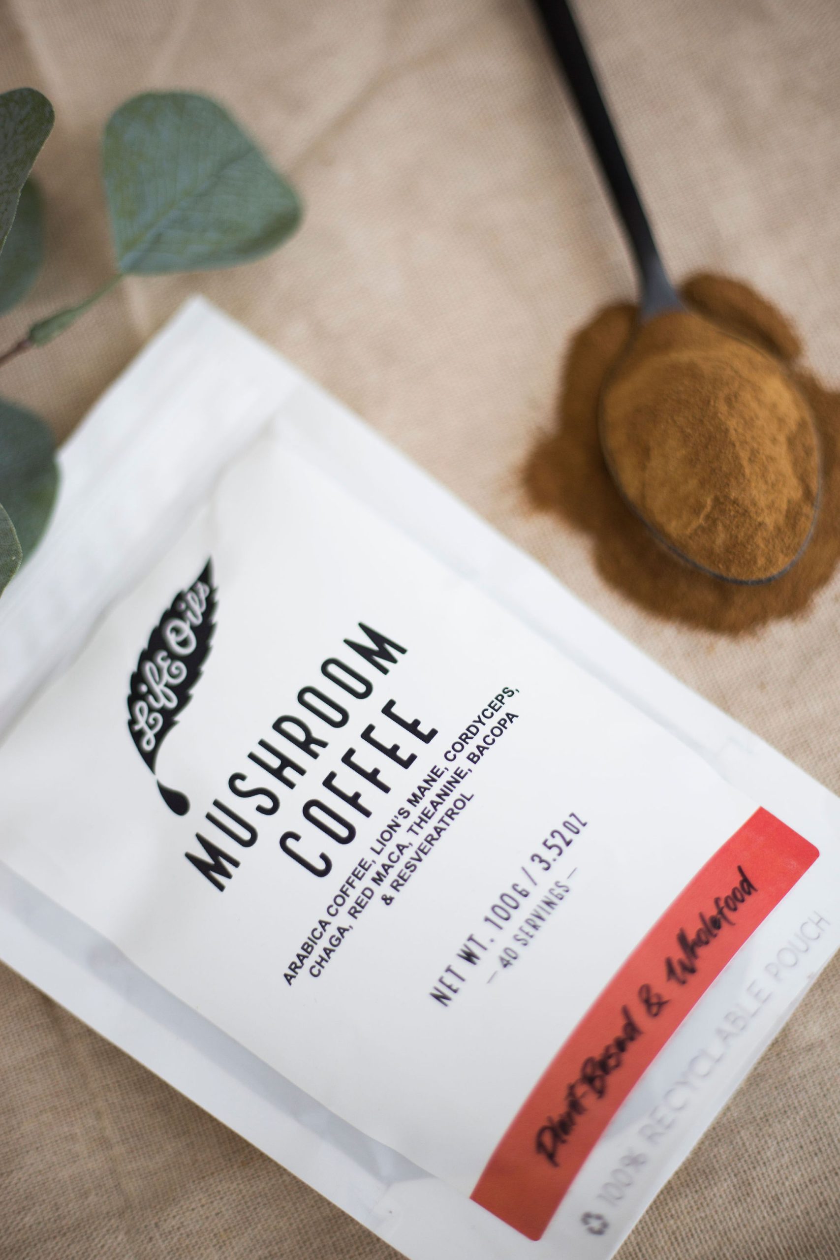 Mushroom coffee