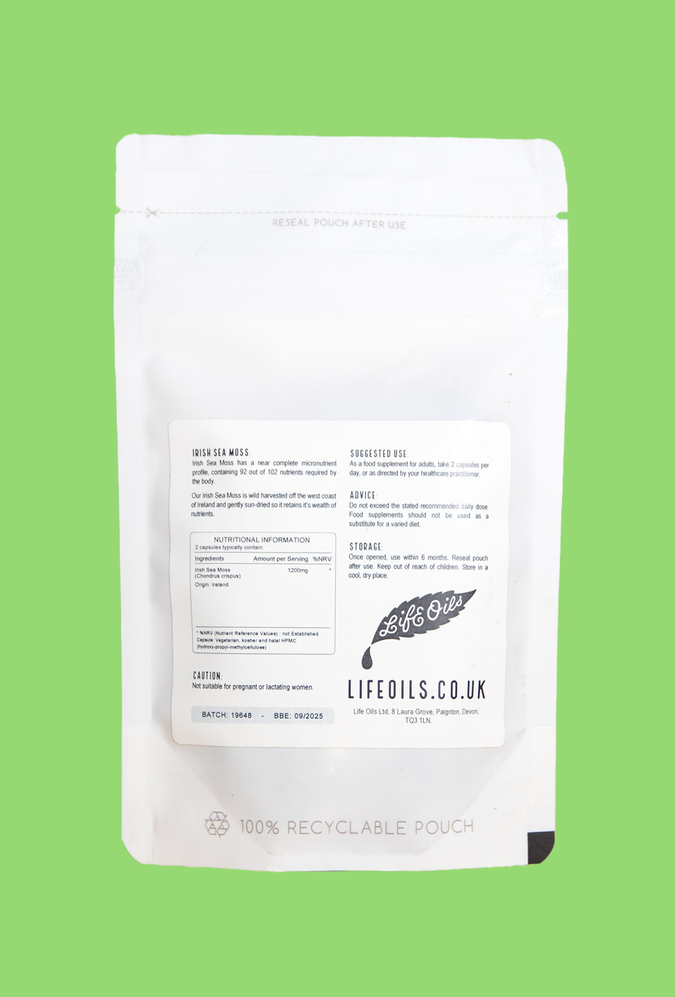 Irish Sea Moss