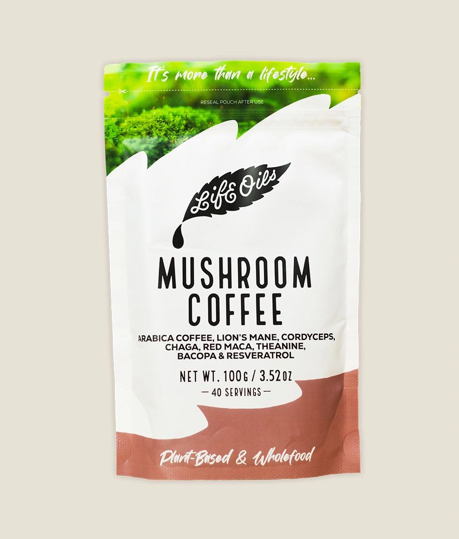 Mushroom coffee