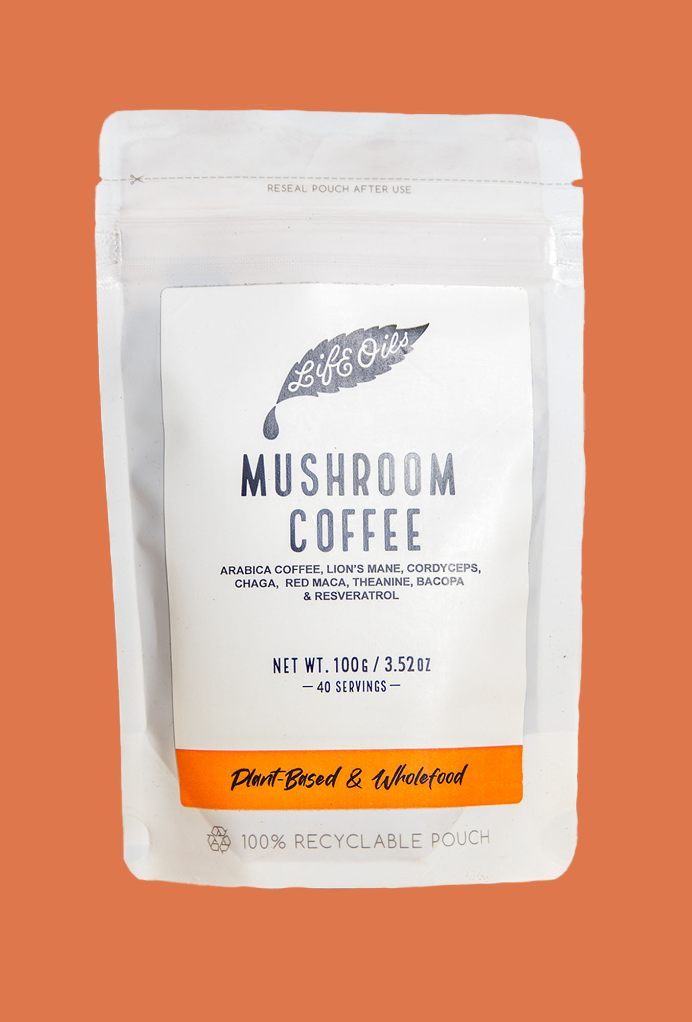 Mushroom coffee